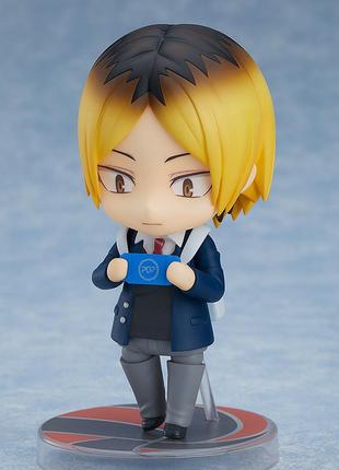 Оригинальная фигурка нендороид кенма кодзуме с аниме волейбол haikyu!! nendoroid kenma kozume school uniform ver 975