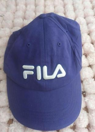 Хлопковая кепка fila1 фото