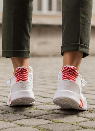 Кроссовки adidas eqt equipment bask adv white/red кросівки4 фото