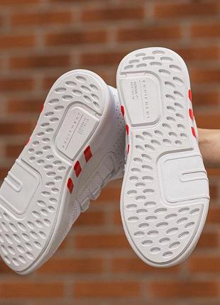 Кроссовки adidas eqt equipment bask adv white/red кросівки7 фото