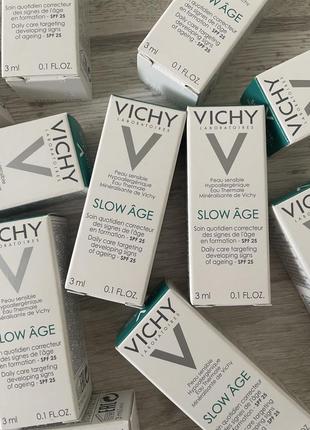 Флюид vichy slow age для кожи против признаков старения 3 мл