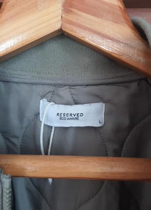 Пальто из плащёвки фирмы reserved б/в, размер l2 фото