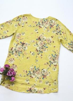 Блуза льняная, туника, florencia, италия. лен.3 фото