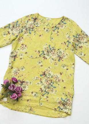 Блуза льняная, туника, florencia, италия. лен.4 фото