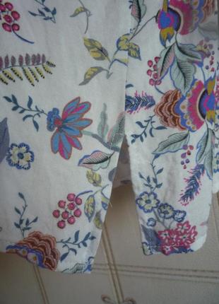 Alba moda, germany рубашка, блуза, туника стиль кэжуал/casual бохо coachelа гавайская, вискоза9 фото