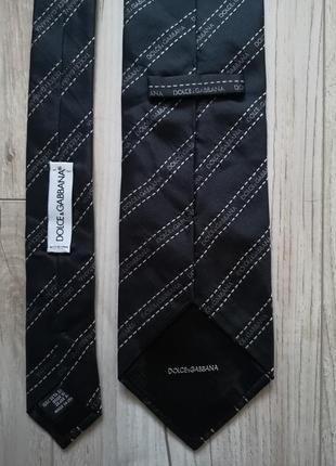 Шовкова краватка dolce & gabbana3 фото
