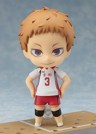 Оригінальна фігурка нендороїд морісуке яку з аніме волейбол haikyu!! nendoroid morisuke yaku 807
