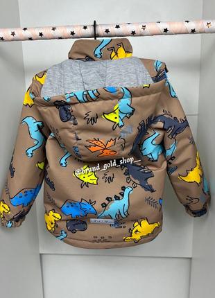 Демісезонна термо куртка для хлопчика lassye 74-982 фото