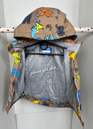 Демісезонна термо куртка для хлопчика lassye 74-983 фото
