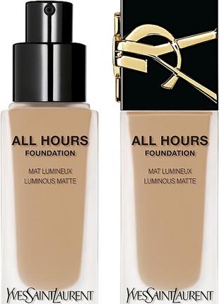 Yves saint laurent all hours foundation устойчивая тональная основа2 фото