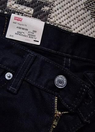 Брендові фірмові демісезонні зимові джинси levi's 505,оригінал із сша,нові з бірками,розмір 31-32/34.4 фото
