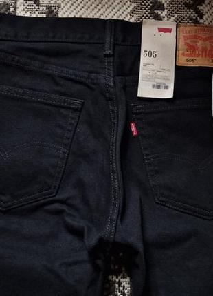 Брендовые фирменные демисезонные зимние джинсы levi's 505,оригинал из сша,новые с бирками,размер 31-32/34.5 фото