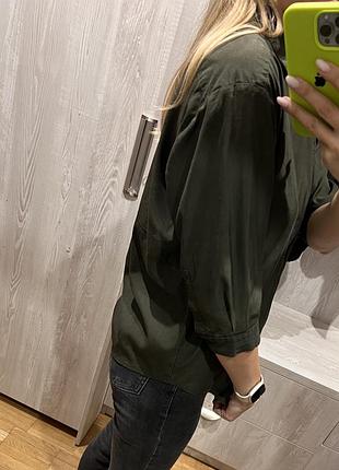 Сорочка zara хакі 2