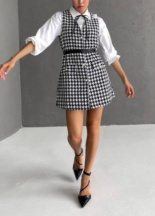 Костюм рубашка и сарафан