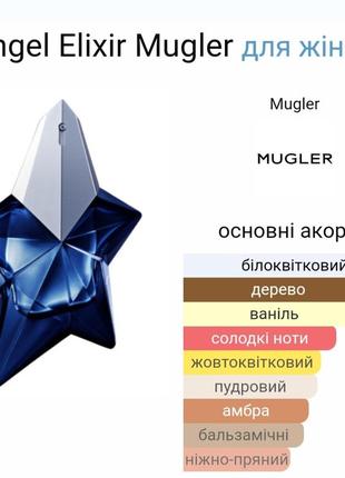 Распив парфюма angel elixir mugler3 фото