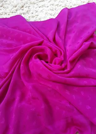Шикарный большой шёлковый платок,  италия1 фото