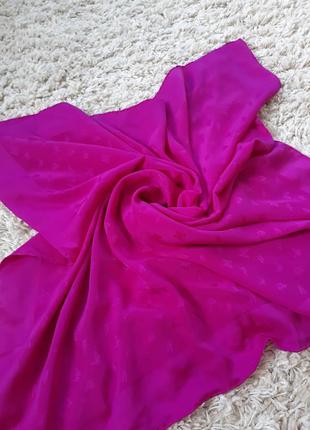 Шикарный большой шёлковый платок,  италия3 фото