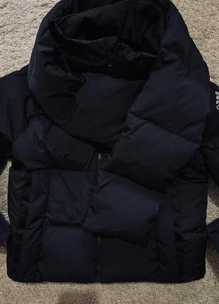 Пуховик, куртка adidas оригинал бренд курточка пуховая пуффер размер xs,s,м,l1 фото
