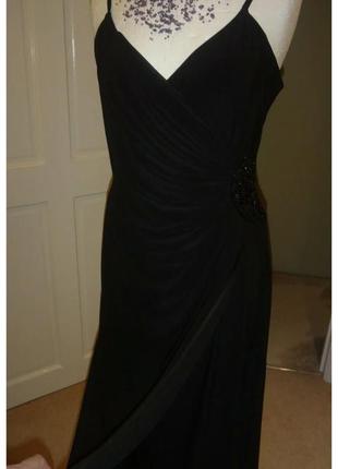 Черное вечернее платье1 фото