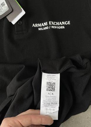 💣поло armani exchange🔥6 фото