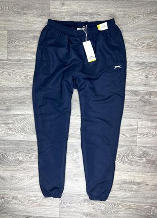 Slazenger штаны xl размер новые спортивные синие на манжете оригинал