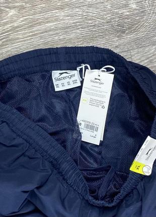 Slazenger штаны xl размер новые спортивные синие на манжете оригинал5 фото