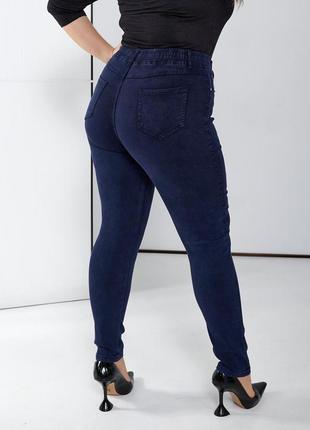 Комфортные женские стрейчевые джинсы 50-64 размеры6 фото