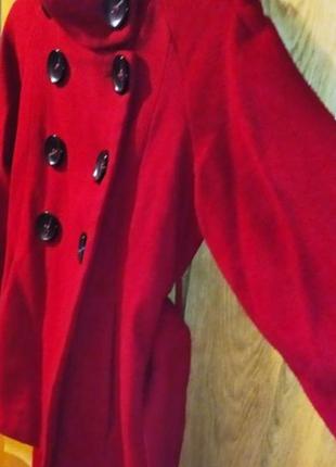 Пальто женское zara , c  широким поясом, размер с, м3 фото
