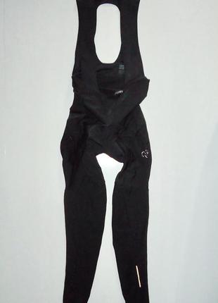 Велоштаны  rapha core winter tights with pad велоформа (m)3 фото