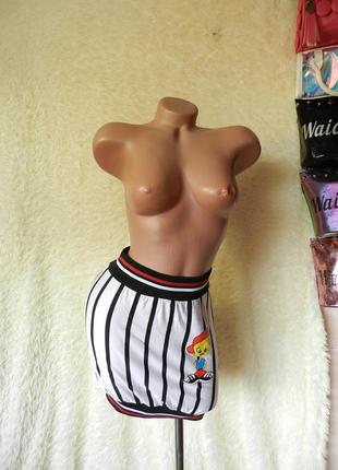 ✅ юбка трикотажная топ в полоску