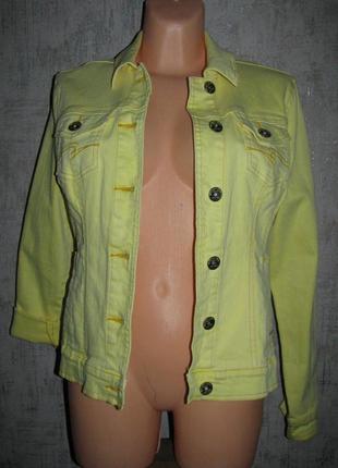 Куртка женская джинсовая р. s-m ( eur 38 )10 фото