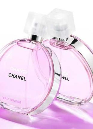 Chanel chance eau tendre edt 100ml💝💚🌹 (оригінал‼️) новые в упаковке!!️2 фото