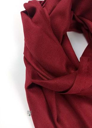 Палантин шарф кашемір, вовна кашеміровий pashmina original однотонний новий2 фото