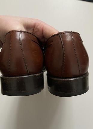 Фирменные мужские кожаные лоферы howell9 фото