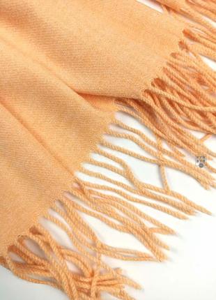 Теплый зимний большой шарф палантин шерстяной новый качественный3 фото