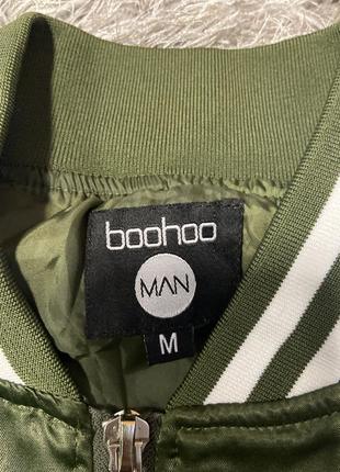 Бомбер ветровка boohoo man2 фото