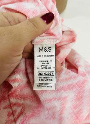 Брендовая новая блузка блуза майка  р 50 (16) marks &spencer9 фото