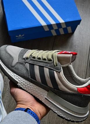 Кроссовки adidas zх 500rм grey