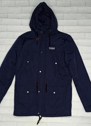 Парка синя tiger весна осінь