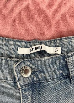 Шорти джинсові sinsay3 фото