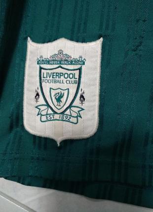 Оригінальні вінтажні виїзні шорти liverpool 1995 - 19965 фото