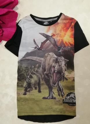 Набір футболок футболка динозавр і мавпа2 фото