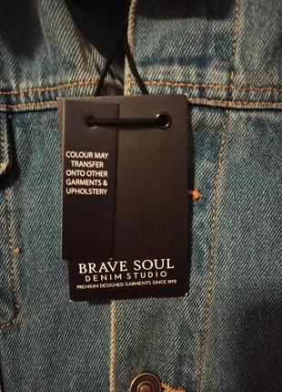 Куртка джинсова brave soul5 фото