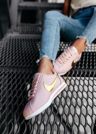 Кросівки nike cortez pink кроссовки2 фото