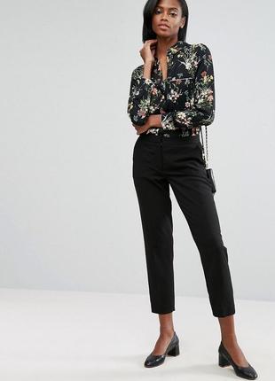 Брендовая блуза цветочный принт пижамный стиль от oasis3 фото