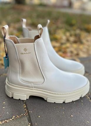 Круті, неймовірно стильні та комфортні черевики челсі gant /швеція-сша/3 фото