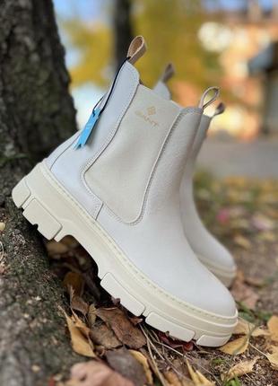 Круті, неймовірно стильні та комфортні черевики челсі gant /швеція-сша/2 фото