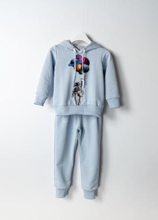 Детский спортивный костюм для мальчика девочки двухнить осень весна