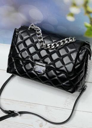 Женская кожаная сумка. клатч кожаный.кроссбоди. polina &amp; beiterou.