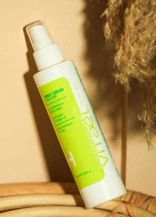 Vitael dry hair spray cream ten in one термозахист 10 в 1